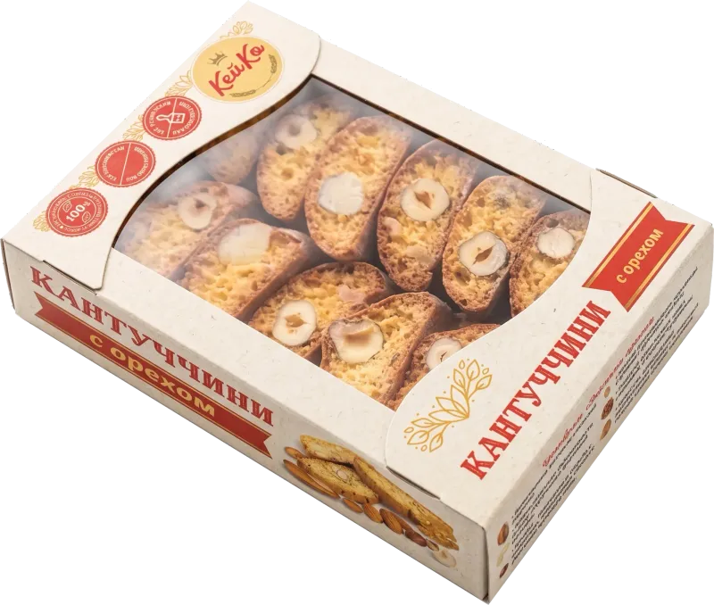 Кантуччини с фундучным орехом