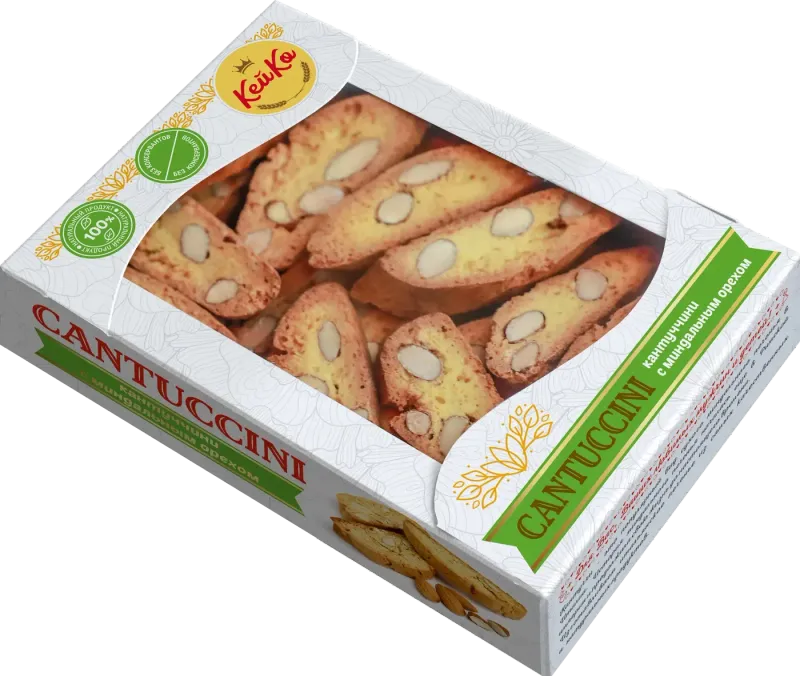 Кантуччини с миндальным орехом